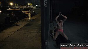 teen amateur ties herself in extreme bondage outdoors, solo and bound for guys watching