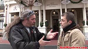 dutch hooker doggystyled until cumsprayed