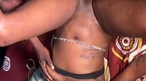 stepdad mutters, 'damn, i mistook you for my wife,' then fucks his stepdaughter hard