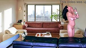 Emotional Preview of Sex with Cleaning Lady Agarabas and Olpr. Intense Assfucking and Licking.