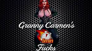 granny carmen i love a good hard double drilling