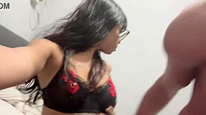 This cute 18-year-old stepdaughter recorded her fuck session and the video leaked! 😲