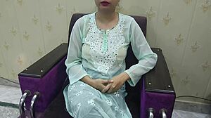 indian hot girl gets fucked by landlord.