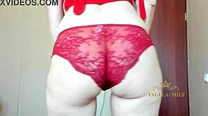 Russian Milf Shakes Huge Ass For 18+ Fan