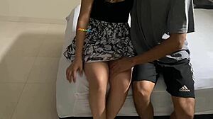 Inviting 18-year-old girl in short skirt for movie, ending in unprotected sex