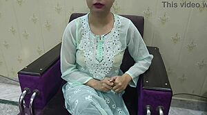 indian hot girl gets fucked by landlord.