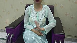 indian hot girl gets fucked by landlord.