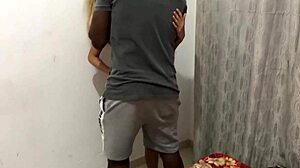 just out of jail horny guy fucks skinny blonde