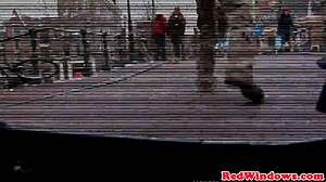 dutch hooker doggystyled until cumsprayed