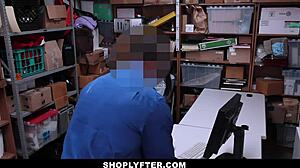 megan sage stripped and fucked by two cocks 😏