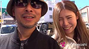 Real NTR Wife Having Sex in Front of Her Husband! Bent Over, Riding Big Cock, and Cuckolding Him.