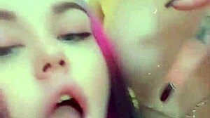 naughty girls explore anal toys and lesbian pleasures together