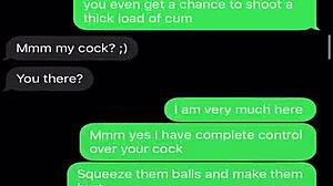 Sexting emasculating my sissy bitch humiliation