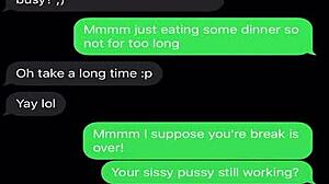 Sexting emasculating my sissy bitch humiliation