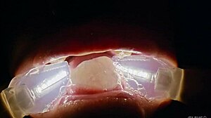 Deranged Filth Loving Girl Rebel Rhyder Gets Frozen Cum Bukkake - Filmed with Probe Lens