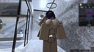 Yuuka Gives Me 100Kg Worth of That Ass Sex with a Follower 15 Part 2 2