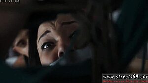 Bondage And Jism Guzzling Sequence