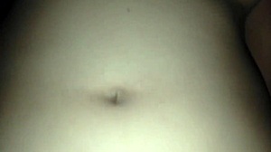 Intense creampie in shaved tight pussy