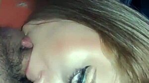 She sucks cock like a baby bottle and swallows milk