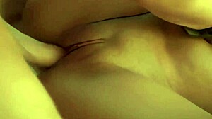 Horny Brunette Seduces Lover At Parents House!