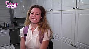 River Lynn Learns Pleasure from Older Stepdad 😏