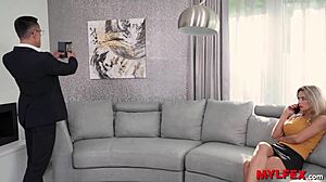 Mylfex - european milf pays back for her husbands money laundering