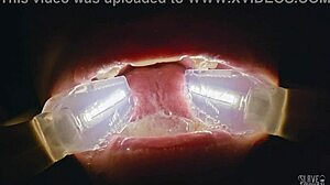 Deranged Filth Loving Girl Rebel Rhyder Gets Frozen Cum Bukkake - Filmed with Probe Lens