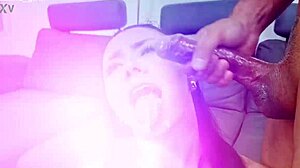 Dp Kala Grey's Anal Latina Gets Cum in Mouth and Double Penetration