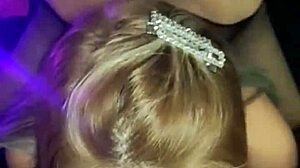 She sucks cock like a baby bottle and swallows milk