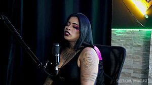 Compilados Da Marcely Mello No Swing Cast Com Tifany Rocha - Parte 2 Watch On Sheer Red