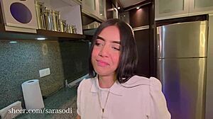 I fuck my petite stepsister in student uniform with cowgirl creampie blowjob.