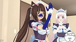chocola becomes permaberry in anime belly dancing sex scene
