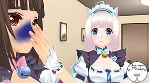 chocola becomes permaberry in anime belly dancing sex scene