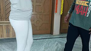 Teen Tricked Into Getting Naked For Personal Trainer And Sucking His Cock Morning Yoga Class With Sexy Student