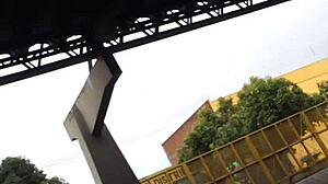 hidden camera captures amateur with big ass on the bus