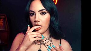 Hot Goth Girlfriend Nika Venom Takes All Of Johnny Love