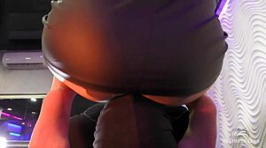 Femdom trampling and facesitting compilation with nylon pantyhose.