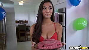 Gianna Dior Naked Surprises Stepdad For Dick Suck!