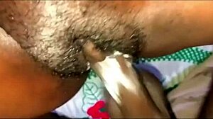 Ebony creamy pussy gets hardcore drilling