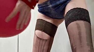 sexy balloons mistress elza kom s