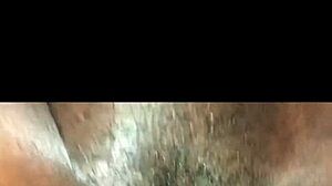 Ebony creamy pussy gets hardcore drilling