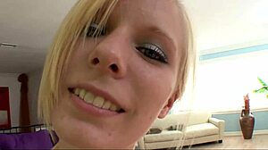 Master guides petite teen in full session