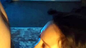 hey guys, this pov cutie is sucking a massive bwc way more than she can handle, it's intense