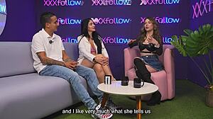 Milf colombiana estella osorio se folla a chico timido xxxfollow sessions podcast con dani ortiz 😈