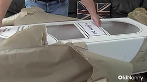 Horny Milf Lacey Starr Teases And Pleases Young 18+ Lesbian!