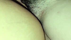 Stepsister lets me fuck her while watching TV