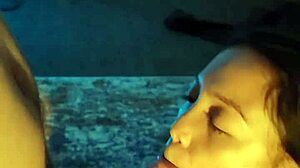 hey guys, this pov cutie is sucking a massive bwc way more than she can handle, it's intense