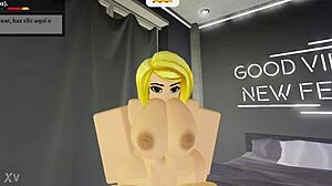 Crazy Blonde Shows Interest in My Attention