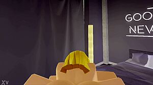 Crazy Blonde Shows Interest in My Attention