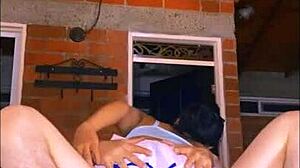 My shy roommate Maria opened up sexually that night.